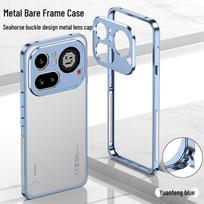 Nothing Phone 4A Pro Case with Metal Frame and Heat Dissipation Phone 3 gray