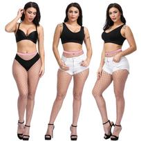 Women Sexy Fishnet Soft Tights Lingerie Transparent Erotic Lace Bodysuit One Size rožinė