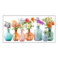 Gėlių vaza lango lipdukas nuimamas vandeniui atsparus PVC gėlių augalų indas statinis stiklo lipdukas namų svetainės miegamojo dekoravimo lipdukas A beige