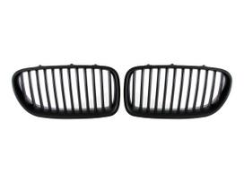 BMW 5 F10 / F11 2011- grilles between the headlights (kidneys) left + right set BLACK MAT