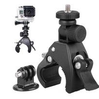Fotoaparato trikojo laikiklis+Adapteris Vairo spaustuvas Volelio strypas Gopro Hero 1 2 3 3+ Naujas One Size gray