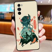 Phone Case For Motorola Edge 50 40 Pro 60 50 40 30 Ultra Neo Fusion Moto G85 G72 G53 G54 G84 G13 G32 Anime Genshin Impact Moto G32 black