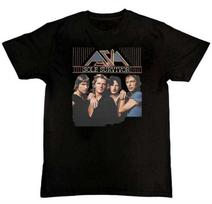 Vintage Asia Band Collection Graphic Print Unisex T-Shirt Graphic Tee XL black