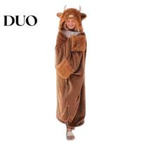 Soft Nap Blanket for Adults Halloween Wearable Hoodie, Cozy Hooded Highland Cow Cape, Coral Fleece Shawl Wrap Plush Sloth Black Cat Cloak Women One Size A beige