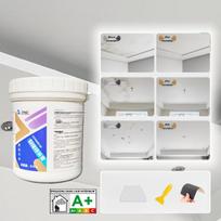 Ceiling & Wall Repair Putty for Gypsum Board Cracks & Peeling White; 600g gray