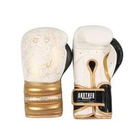 Professional Boxing Gloves Men Women Training MMA Muay Thai Sparring 10oz 12oz 14oz PU Leather White Medusa Design 10 oz white