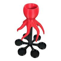 Wine Dispenser, Octopus Shape, with 6/8 Claws Compartments Beverage Container, Fun Bar Accessory Cocktail Tool for Parties And Gatherings 8 head