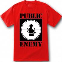 Public Enemy Band Gift For Fans Heavy Cotton Red Unisex S5XL Shirt AA Unisex T-Shirt S black