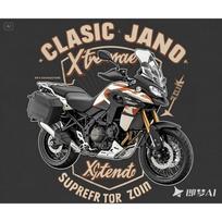 Classic Japanese Motorcycle XT1200Z Super Tenere Antelope Inspired TShirt 100 Cotton ONeck Short Sleeve Casual Unisexs Tshirt 4XL gray