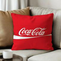 Coca Cola Pillow Cushion Cover Pillowcase Living Room Sofa Home Decor Customized 30cmx30cm(12x12Inch) red
