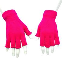 Unisex Pirštinės Kumštinės pirštinės Pirštinės be pirštų Megztos Nertos Pusės pirštų Suaugusiems Šiltos Žiemos pink