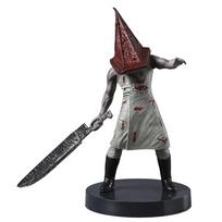 Silent Hill 2 Bubble Head Nurs / Red Pyramd Thing Figure Game Character Model Toy Doll Collection Desktop gray
