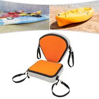 Kayak & Paddleboard Comfort Seat, Thickened EVA Padded Cushion w/ Non-Slip Base, 45x48 cm Oversized Supportfor Kayaking, Boating oranžinė