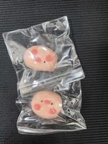 Cute Pink Pig Squishy Squeeze Toy Slow Rising Sticky Sensory Fidget Toy for Stress Relief Autism Anxiety Kids and Adults gray