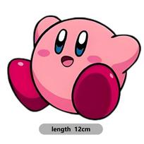 Cute Kirby Vinyl Sticker, Peeking Car Decals, Funny Stickers - Anime Stickers - Waterproof Bumper Sticke pink