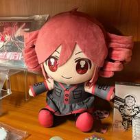 23CM Kasane Teto pliušinis žaislas minkšta lėlė įdaryti pliušiniai žaislai figūrėlė anime cosplay animacinis filmas gimtadienio dovana Kalėdinė dovana gerbėjams mergaitei 23cm raudona