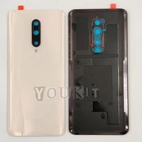 Original Gorilla Glass For OnePlus 7 Pro Battery Cover Hard Back Door Lid Rear Housing + Camera Lens Adhesive Sticker LOGO migdolas