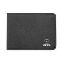 Car Driver License Holder Card Bag Auto Accessories For Opel Astra H G J Insignia Mokka Zafira Corsa Vectra C D Antara Combo Hj3 juoda