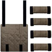 Bunk Bed Ladder Pad,Bunk Bed Ladder Cover,Ladder Step Pad Lofts Bed with Anti Slip Dot on Bottom (Ladder Not Included) 1 gray