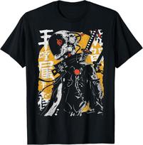 Japoniškas gatvės stilius Cyberpunk Y2K Techwear Retro Manga Anime marškinėliai 3XL gray