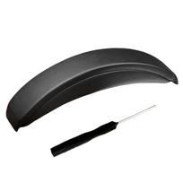 Pakeičiama galvos juostos pagalvėlė QC35 QC35II QC45 QCSE ausinių galvos lanko pagalvėlė su atsuktuvu, tvirtai priglundanti galvos juosta juoda