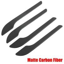 For Tesla Model Y Launch 2025 Model 3/Y/3 Highland Carbon Fiber ABS Styling Premium Durable Door Handle Cover Protector Sticker 2021-NOW gray