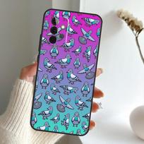 The Pigeons Case For Samsung Galaxy A55 A15 A35 A56 A06 A16 A26 A36 A32 A52 A13 A33 A53 A14 A34 A54 A17 Samsung A14 purple