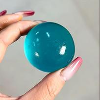 Toys Blue/strawberry Maltose Squishy Anti Stress Fidgets Soft Simulated Transparent Blue Maltose Slow-rebound Decompression Toy blue