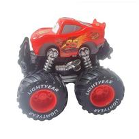 Pixar Cars 2 3 Big Wheel Mini Lightning Mcqueen Cruz Ramirez Mater Black Storm Jackson Sheriff Metal Model Boy Toy red