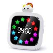 Plastic Countdown Timer 99 Minutes Digital Visual Timer Desk Time Management Tool Kids Birthday Gift black