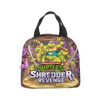 Teenage Mutant Ninja Turtles Lunch Bag for Kids Insulated Lunch Box Tote Bag with Ice Pack Portable Cooler for School Outdoor Picnic Lunch bag