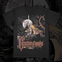 Castlevania Video Game Bootleg Tee Unisex Short Sleeve Shirt S-5XL XXXXL black