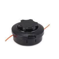 Heavy Duty Grass Trimmer Head with Sturdy Aluminum Cap Hassle-Free Easy Line Feed for Home Garden Use A2