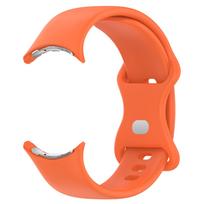 Original Band Suitable for Google Pixel Watch 4 41mm/45mm Soft Silicone Sport Strap Fit for Google Pixel Watch 3 2 1 41MM 45MM Pixel 4 3 (45mm) oranžinė