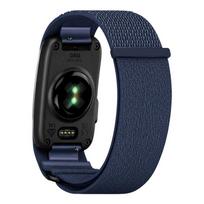 Austas Nailoninis Kabliukas ir Kilpinis Užsegimas Laikrodžio Dirželis Skirtas Garmin CIRQA Išmaniajai Juostai S-M Wrist Circumference 120-200mm juoda