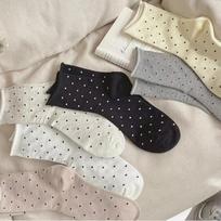 Women's Casual Mini Dot Polka Dot 6-Piece Set CD8818_6-piece set gray
