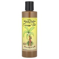 Maui Babe, Nuostabus įdegį skatinantis losjonas su kokosų aliejumi, 8 fl oz (236 ml) yellow