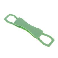 Minkštas silikoninis planšetinio kompiuterio saugus rankenos dirželis 6/7/8/10 colių Neslystantis pirštų laikiklis Ergonomiškas Didelio elastingumo Planšetiniam kompiuteriui E-knygai žalia