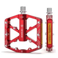 Anti-slip Bicycle Pedals Aluminum Alloy MTB Road Bike Pedals 3 Bearing Bike Padal Platform 9''16 Universally Cycling Pedals