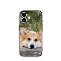 Phone Cover Pet Lovely Dog Corgi for Samsung Galaxy A36 A17 A26 A07 A35 A54 A53 A13 A33 A34 S8 S9 S20 S21 FE S10 Plus Case Galaxy A26 5G beige