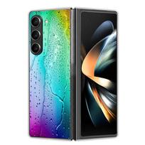 Case For Samsung Galaxy Z Fold 6 Cover Shockproof Hard Plastic PC Cases For Samsung Z Fold6 Fold 6 5G Fundas Cute Painted Bumper Galaxy Z Fold 6 blue