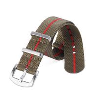 Soft Nylon Strap for Omega Seamaster 007 Men Women Military Canvas Replace Watch Band for Seiko Prospex watchband18mm 20mm 22mm 20mm black