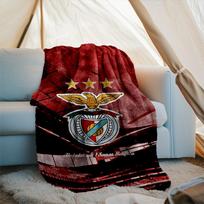 1PC Benfica Football Club Printed Soft Flannel Blanket Throw for Adult Bedroom Living Room Sofa Camping Travel Fan gifts Christmas Gifts 75x90cm