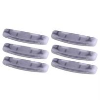 6x Sunroof Clip for Jeep Renegade gray