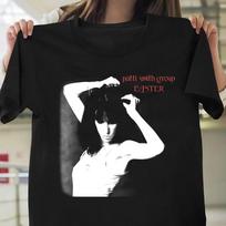 Vintage 1980s Patti Smith Graphic Print Unisex Shirt S-3XL Q76384 L white