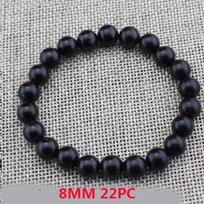 Yoga Buddhist Mala Natural EBONY Wooden Beads Buddha Bracelet Meditation Prayer Bracelet For Women Black Sandal Wood Jewelry gray