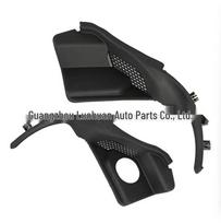 Rain Gutter Deflector for 2016-2022 Jeep Grand Cherokee 55112951AB/55112952AB Left Front Rain Gutter Deflector black