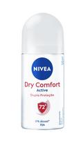 Nivea Dry Comfort Antiperspirant Deodorant for 50ml from Roll-On Women, [Shipped overseas] white