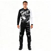 NAUJAS 2026 LEETT MOTO enduro motocross marškinėliai ir kelnės mx įrangos komplektas žalia motociklininko apranga mtb carracing kostiumas Off Road įranga S-30 juoda