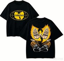 Wu.Tang.Clan for Fan Gift T-shirt Men Women Harajuku OversizedUnisex Short Sleeve Streetwear high quality Couples Classic soft S yellow